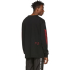 Heron Preston Black Racing Long Sleeve T-Shirt