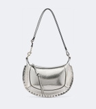 Isabel Marant Oskan Moon metallic leather shoulder bag