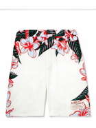 Valentino Garavani - Sun Surf Straight-Leg Floral-Print Cotton-Poplin Bermuda Shorts - Multi
