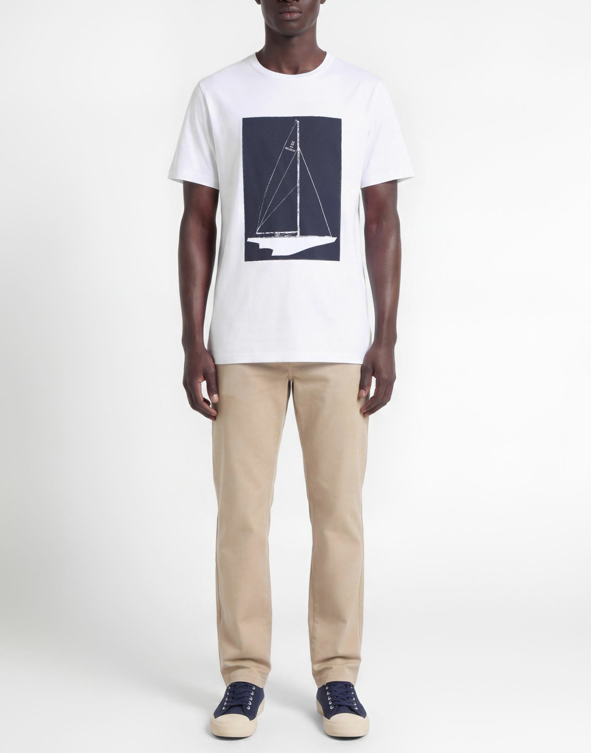 Woolrich Mens T-shirt in White