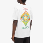 Casablanca Men's Les Elements T-Shirt in White
