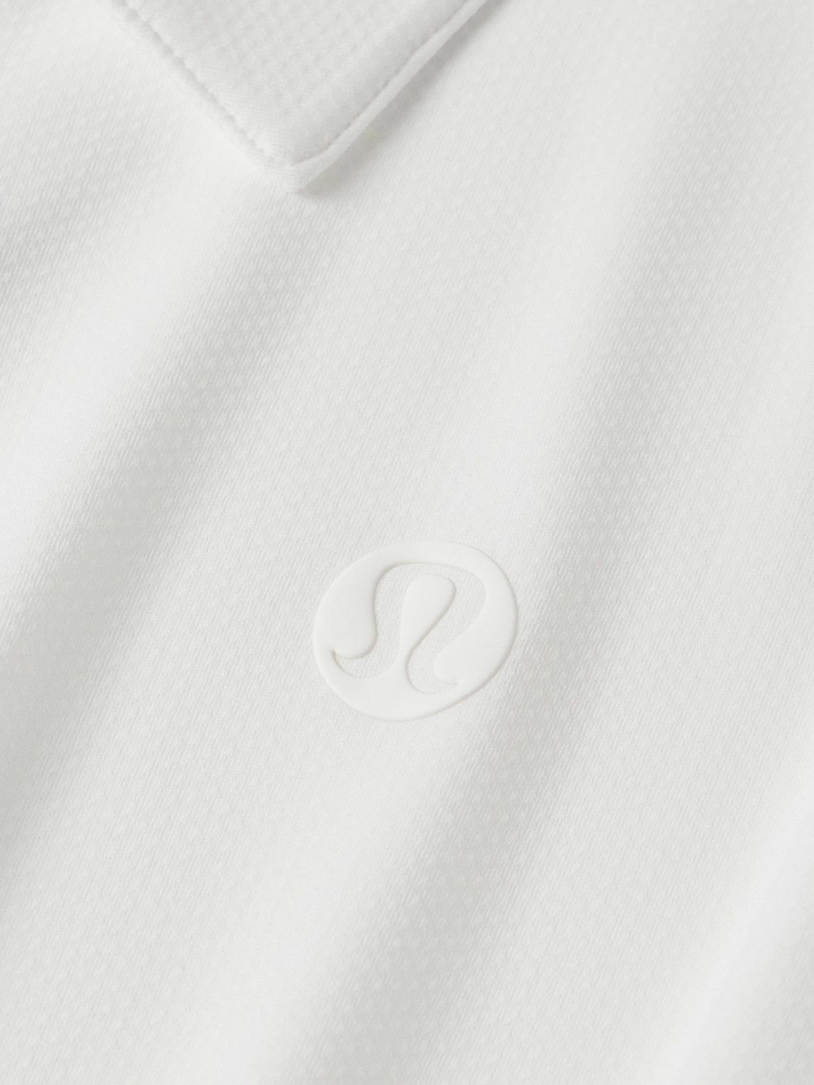 Lululemon - Logo-Appliquéd Recycled-Piqué Golf Polo Shirt - White
