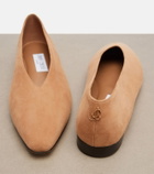 Jimmy Choo Margot suede ballet flats