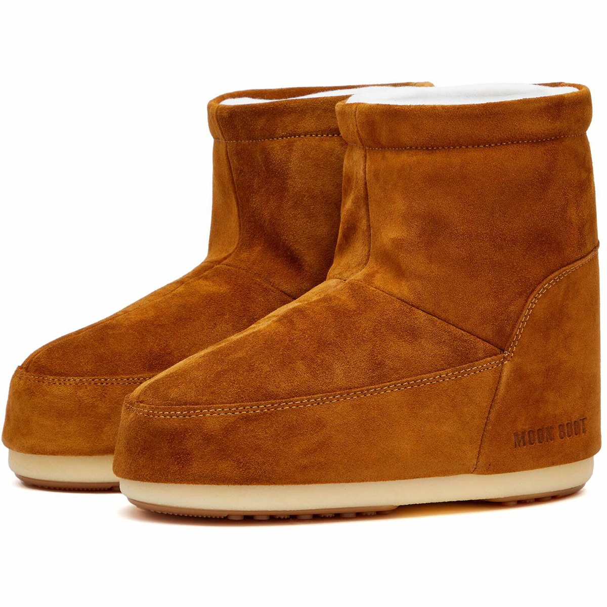 MOON BOOT Icon Low suede snow boots