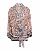 Alessia Santi Womens Top Blush
