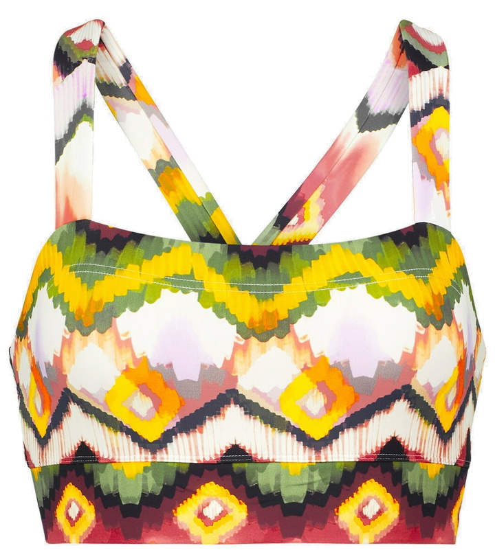 Photo: Eres - Willness printed sports bra