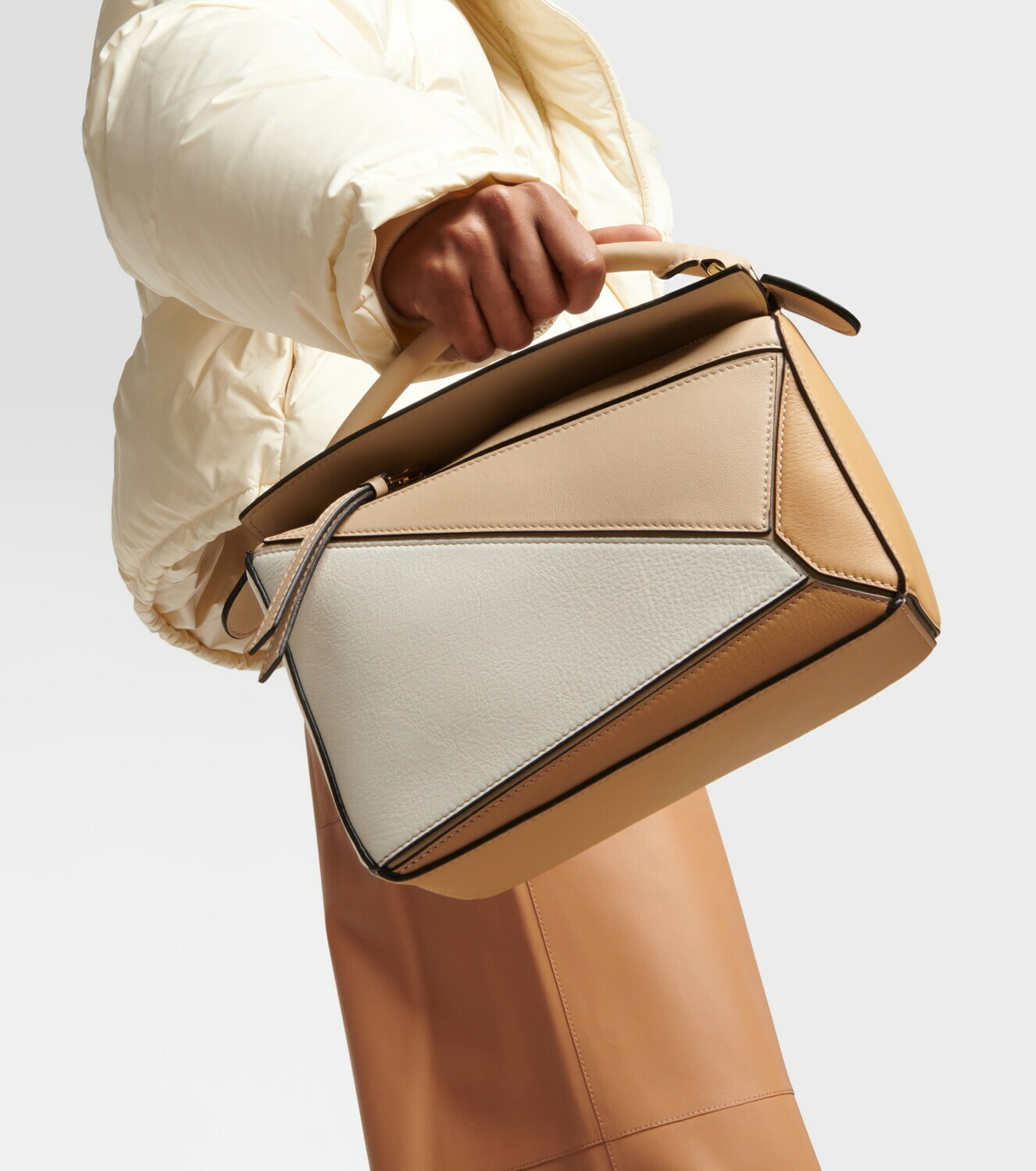 Loewe - Puzzle Small leather shoulder bag Loewe