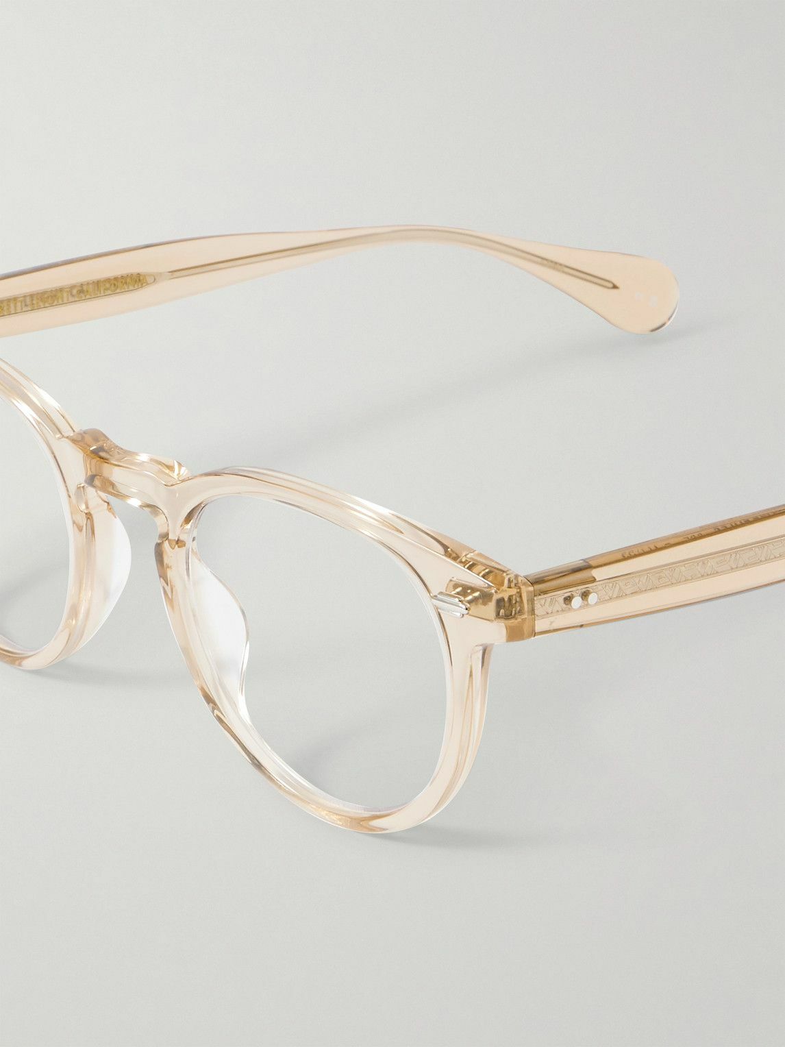 Garrett Leight California Optical - Hercules Round-Frame Acetate Optical Glasses