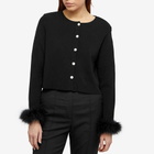 Sleeper Women's Knitted Jacket in Black