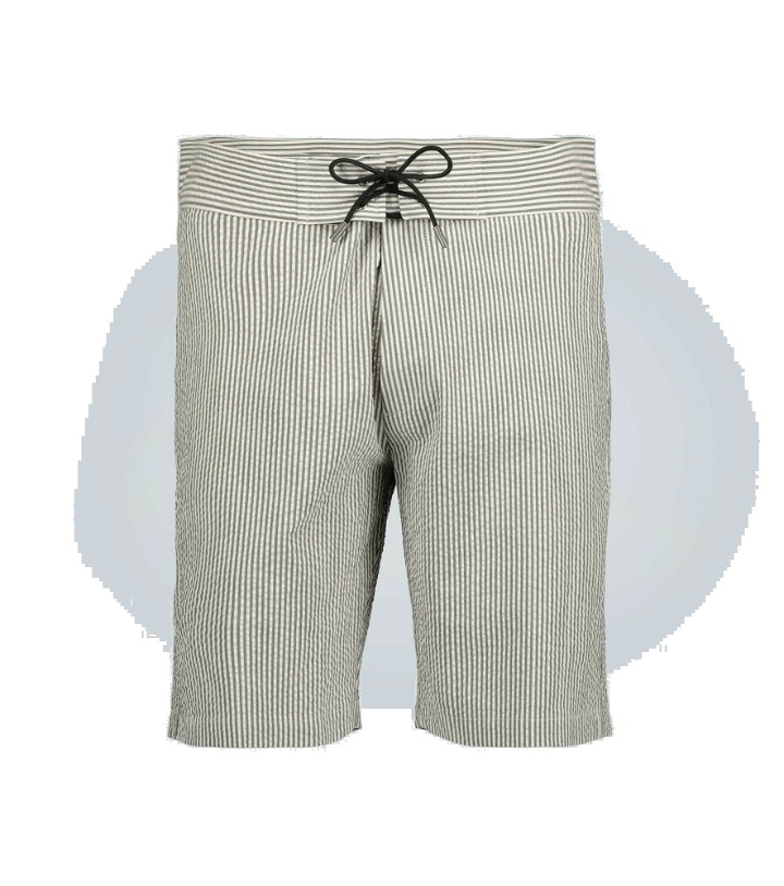 Photo: Sease - Straght-fit linen shorts