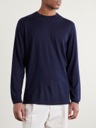 Thom Sweeney - Cashmere and Silk-Blend Sweater - Blue