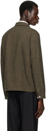 ANOTHER ASPECT Brown Another 1.0 Overshirt