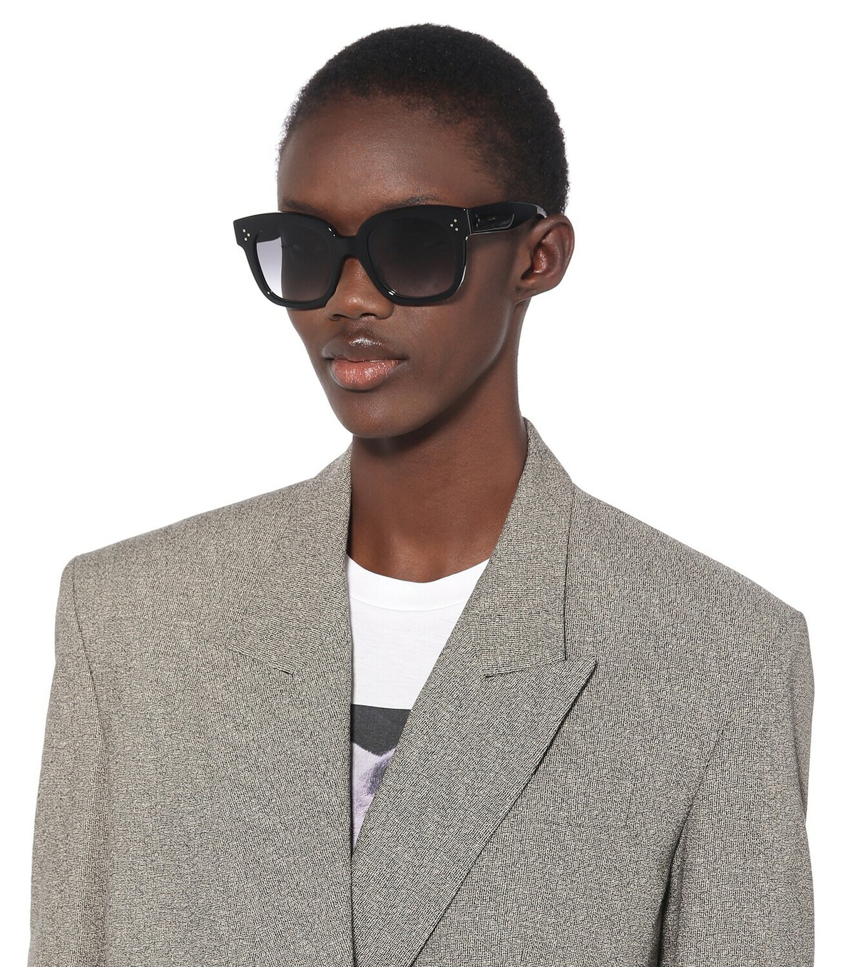 サングラス Celine Eyewear D-frame acetate sunglasses Celine Eyewear D-frame acetate sunglasses Celine