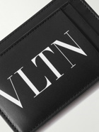 Valentino Garavani - Logo-Print Leather Cardholder