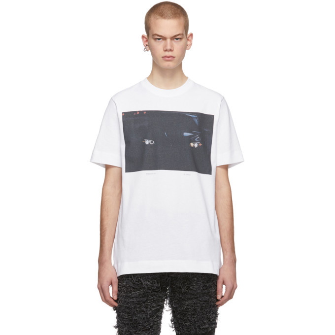 Photo: 1017 ALYX 9SM White Ex Nihilo Car T-Shirt