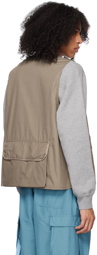 BEAMS PLUS Taupe Adventure Vest