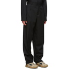 OAMC Black Wool Colonel Trousers