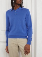 DOPPIAA - Cotton Polo Shirt - Blue