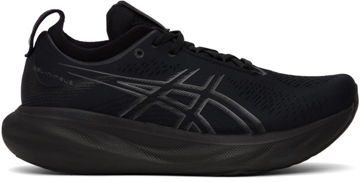 Photo: Asics Black Gel-Nimbus 25 Sneakers