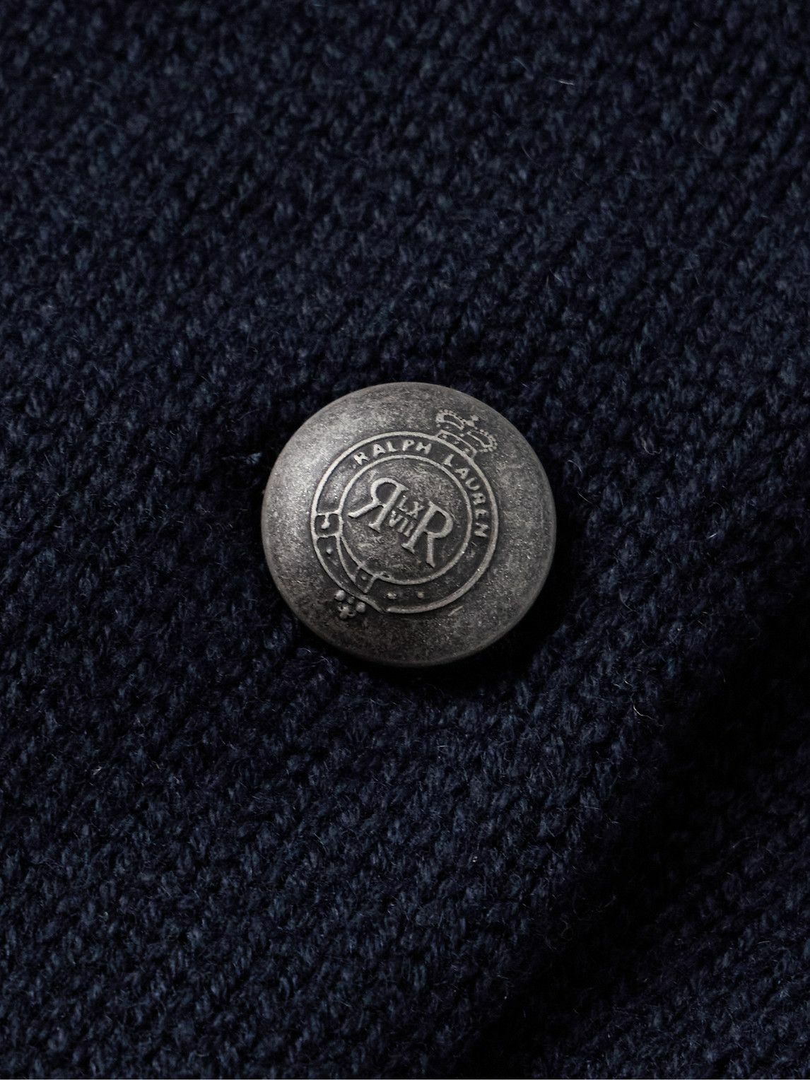 Ralph Lauren Purple label - Double-Breasted Shawl-Collar Cashmere Cardigan - Blue