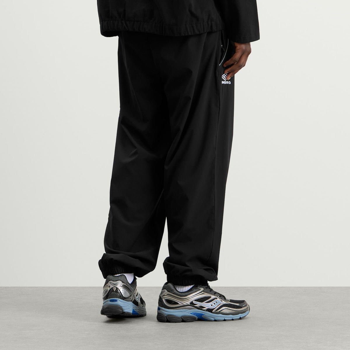 Umbro Men's x WOEI Sweat Pant in Black