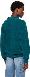 Bonsai Blue Crewneck Sweater