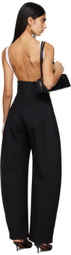 ALAÏA Black Round Corset Trousers