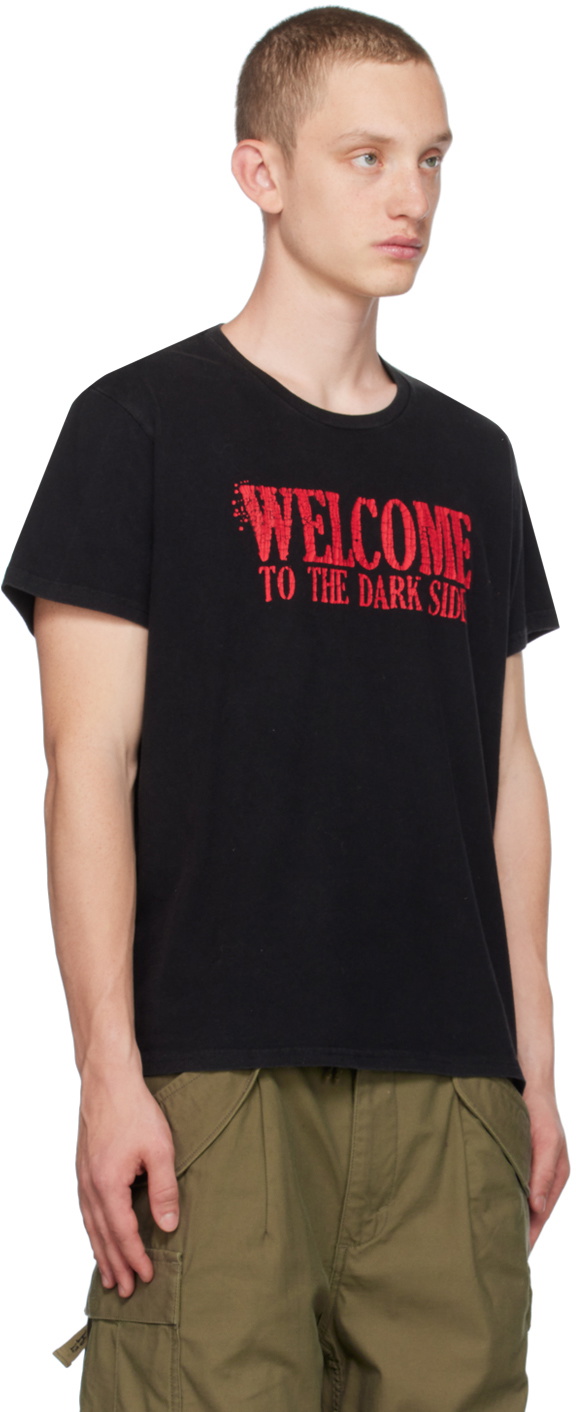 R13 Black Welcome To The Dark Side T Shirt R13