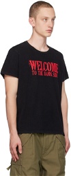 R13 Black 'Welcome To The Dark Side' T-Shirt
