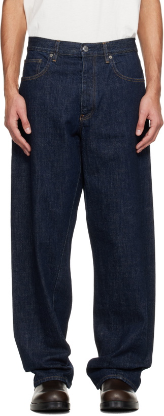 Photo: Sunflower Blue Wide Twist Jeans