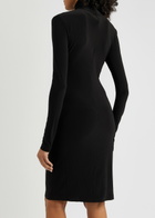 Norma Kamali Stretch-jersey Dress Black