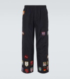 Bode Interrail embroidered wide-leg pants