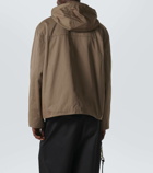 Loewe Leather-trimmed cotton blouson