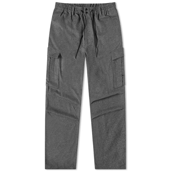 Photo: Y-3 Wool Flannel Cargo Pant