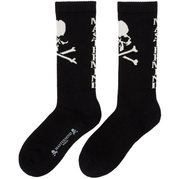 mastermind WORLD Black Logo Socks MASTERMIND WORLD