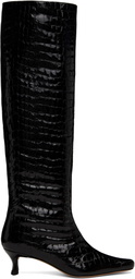 BY FAR Black Kitten Stevie 42 Tall Boots