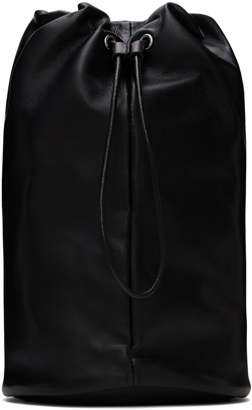 Photo: The Row Black Sporty Pouch