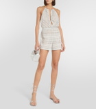 Missoni Mare Zig-zag halterneck playsuit