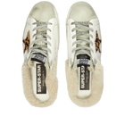 Golden Goose Women's Super-Star Leather Sneakers in White/Ice/Beige