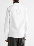 Bottega Veneta - Slim-Fit Cotton-Blend Poplin Shirt - White