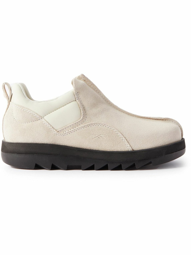 Photo: Reebok - Beatnik Moc Suede and Shell Slip-On Sneakers - Neutrals