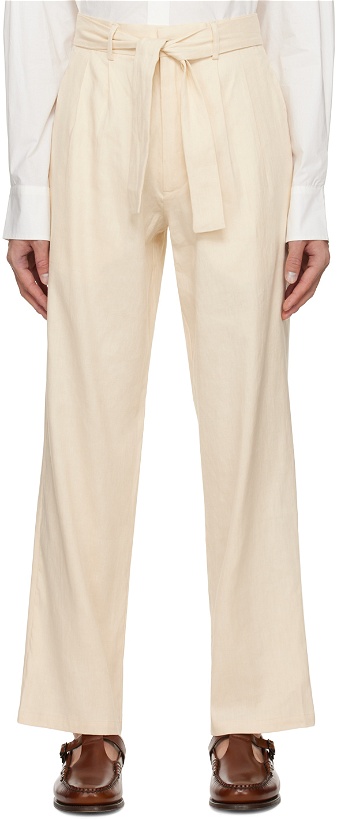 Photo: COMMAS Beige Tailored Trousers