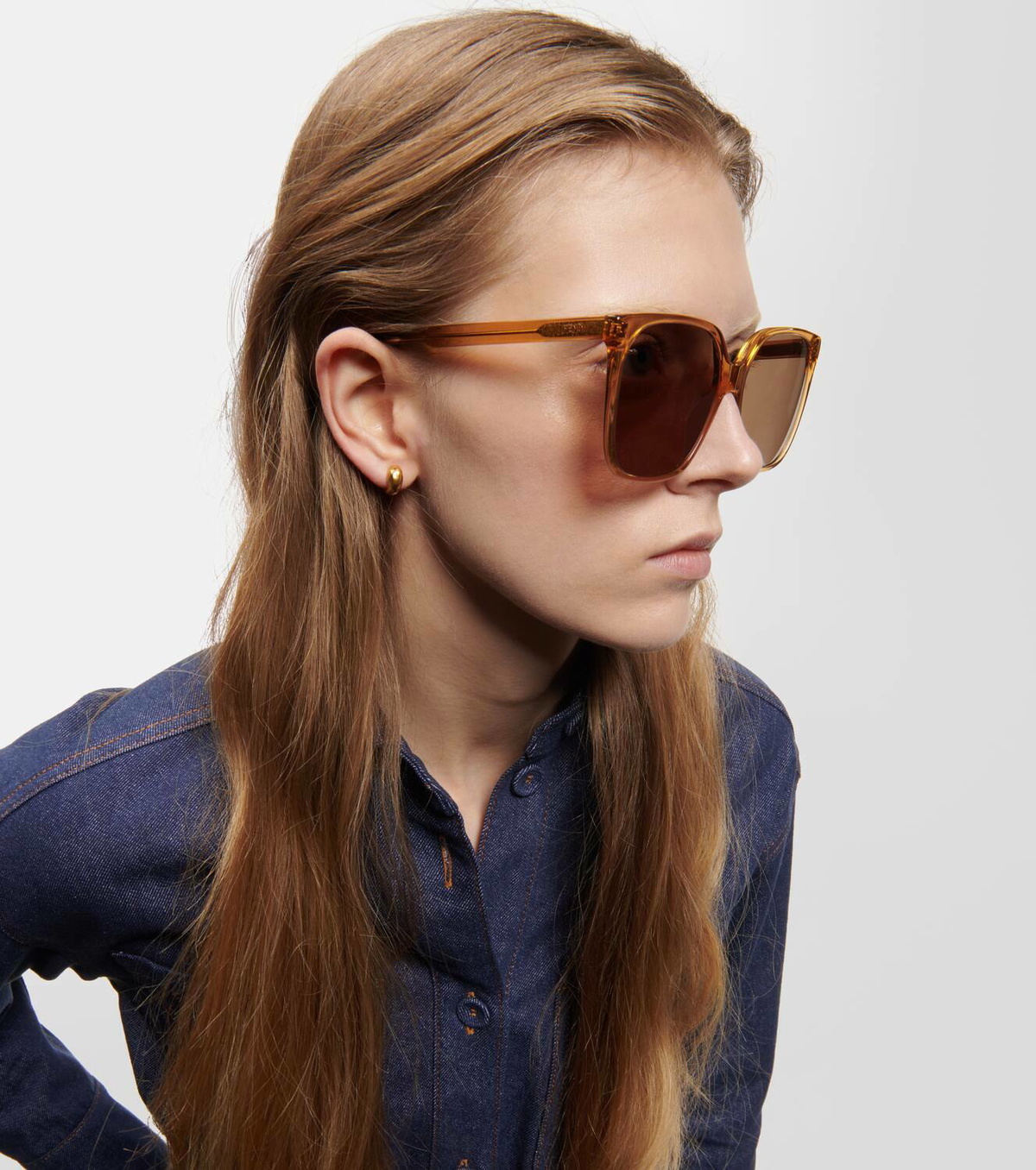 Fendi Fendi Fine square sunglasses Fendi display picture 3