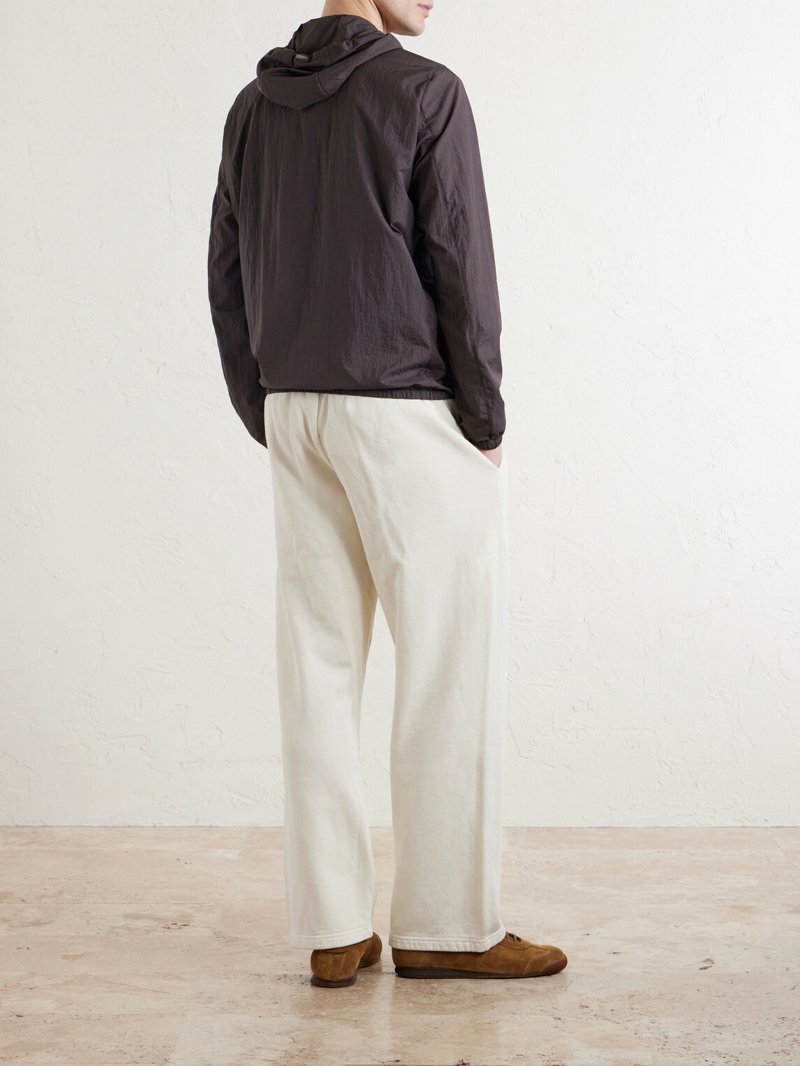 Herno - Shell Hooded Jacket - Brown