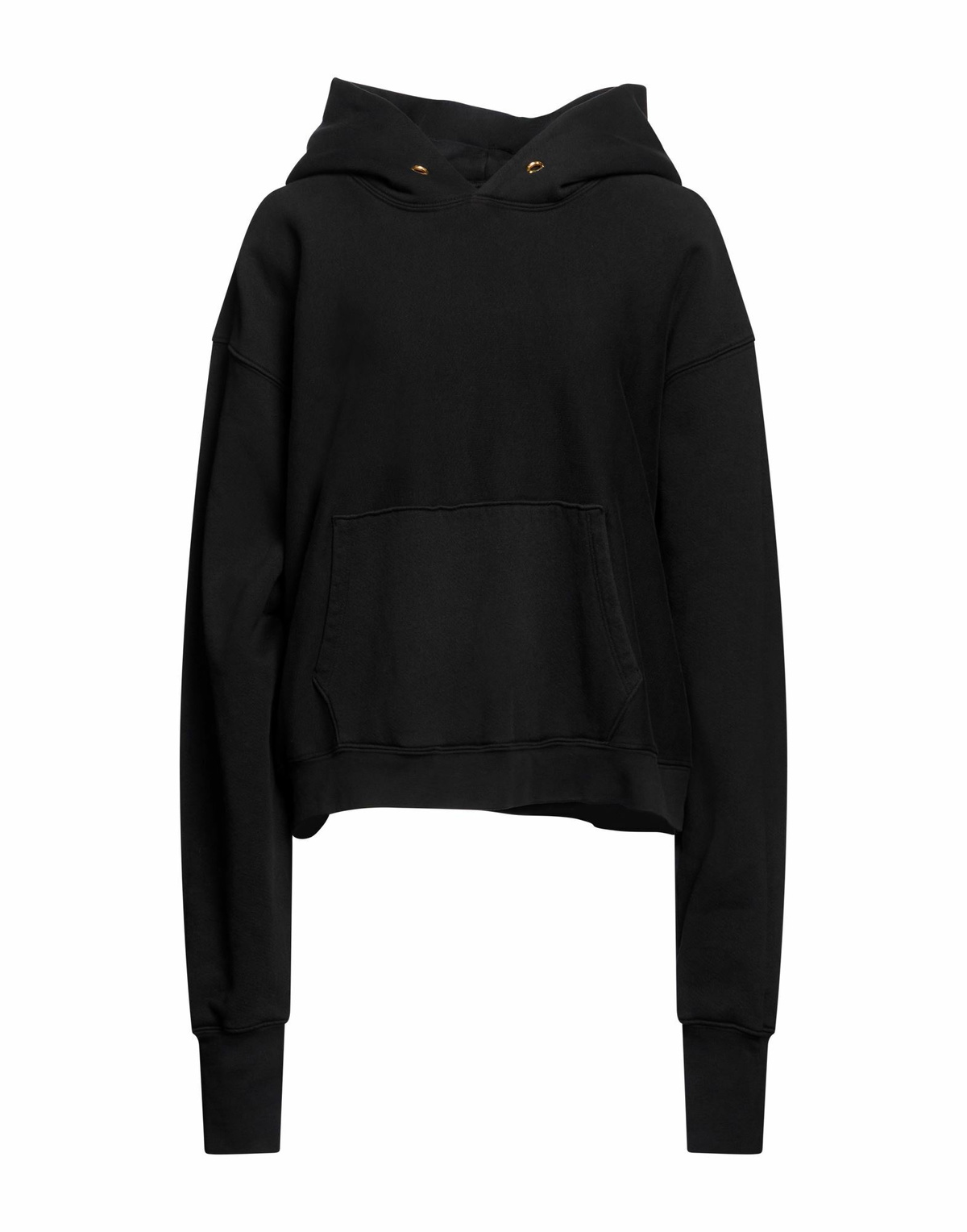 Les Tien Womens Sweatshirt in Black
