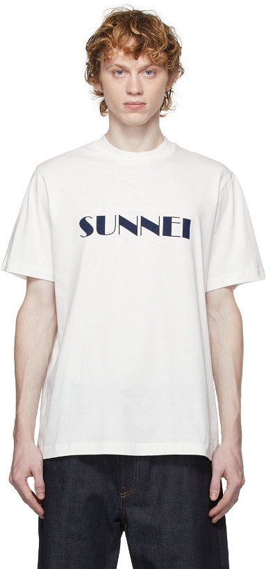 Photo: Sunnei Cotton Logo T-Shirt
