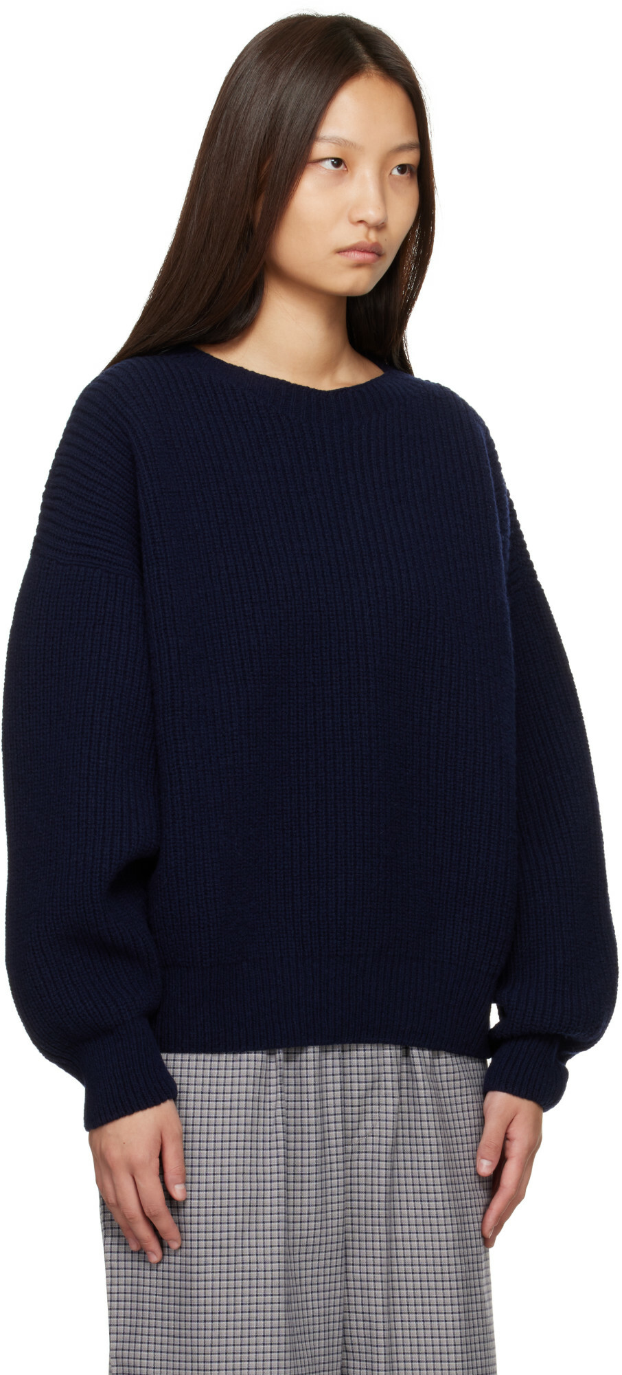 Baserange Navy Mea Sweater