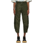 JW Anderson Khaki Tapered Cargo Trousers