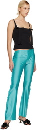 Sandy Liang Blue Abbey Lounge Pants