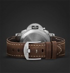 Panerai - Luminor Due Automatic 42mm Stainless Steel and Leather Watch, Ref. No. PAM00904 - Black